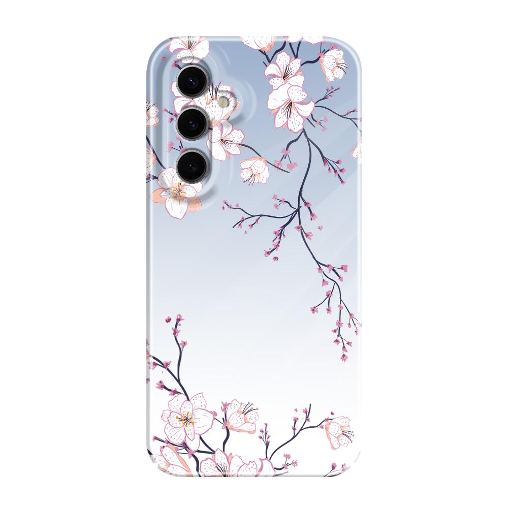 Pretty Wintersweet Phone Case For Samsung Galaxy S25 S24 S23 S22 S21 S20 Plus Ultra FE 5G Film Hard Cover