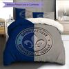 SV Darmstadt 98 Pattern Bedding Quilt Set  Home Decoration  Gift (1 * duvet cover + 2 * pillowcase  without core)