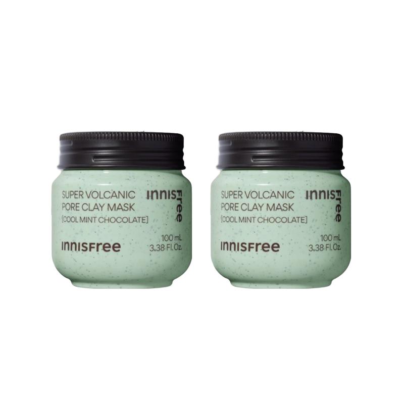 Innisfree Super Vulkanische Poren Tonmaske (Original / Cool Mint Schokolade) (7 Optionen)