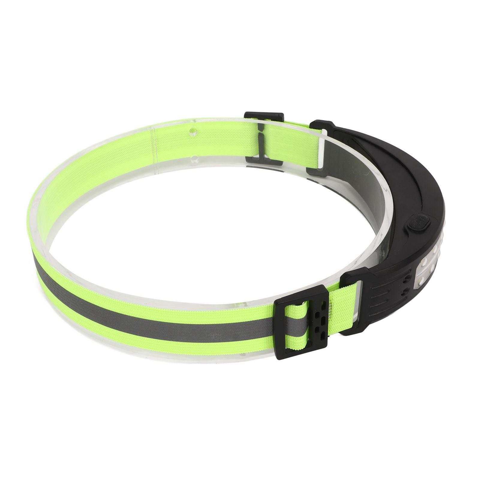 

Induction Headlamp COB Lightweight 1200mah Red White Warm Tricolor Soft Light Floodlight Head Torch