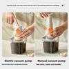 Plastic Vacuum Food Tank Freshness Preservation Transparent Airtight Container Moisture-Proof Sealed Canister Kitchen Gadgets