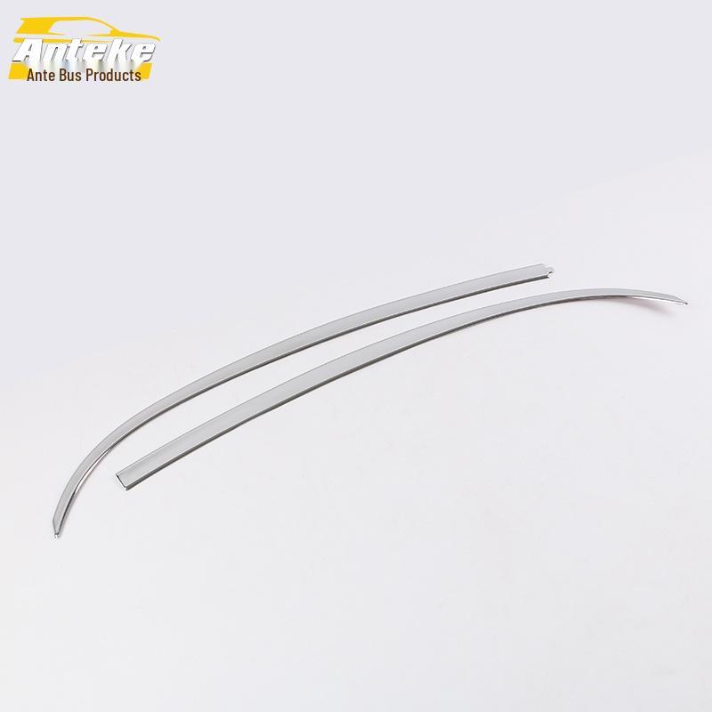 Suitable for 13 New Santa Fe Models, Rear Window Trim Triangle Chrome Wing Side Cover Sticker Enhancement.