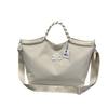 New Yoga Bag Fashion Commuter Single Shoulder Korean Edition Handbag Crossbody Bag Tote Bag Rubbing Pattern Women's Bag