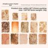 Journamm 28 Sheets Vintage Material Paper Base Decorative Background Paper Hand Made DIY Scrapbooking Material Craft Paper