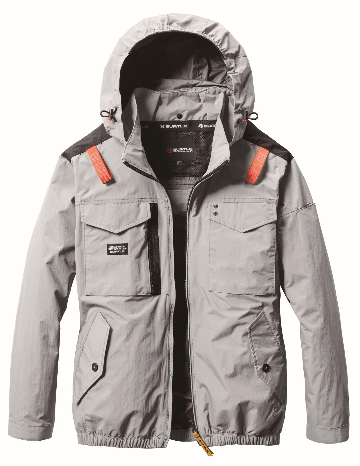 

BURTLE AC1151 Air Craft Tactical Blouson Unisex Spring/Summer Ash Gray Size L серый