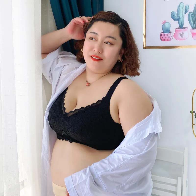 Женское нижнее белье больших размеров без ободков — фото 13