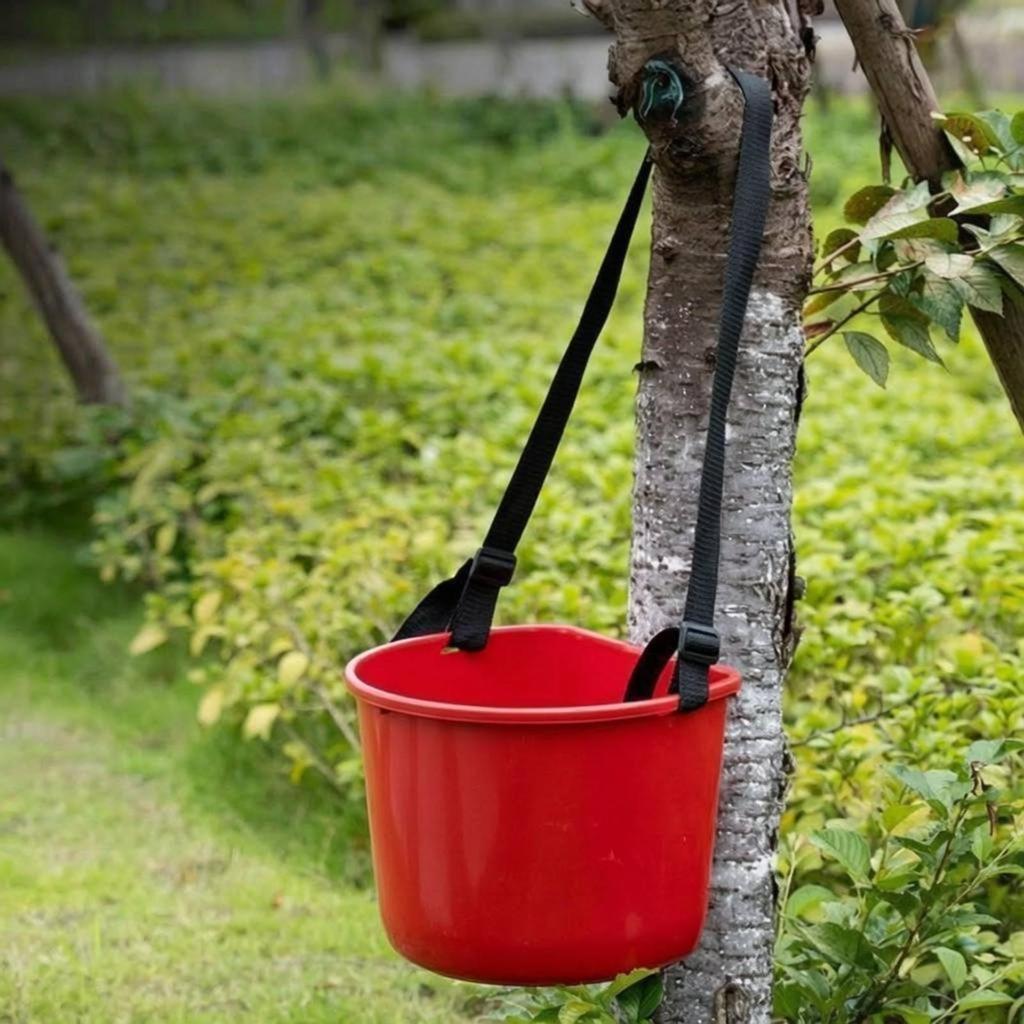 Shoulder Picking Bucket Reinforced Boarder Harvest Deep Tub
