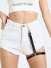 Fashion Belt for Women Slimming Soft Leather Sm Sex Toys Versatile Wire Harness Sexy Leg Ring Accessories