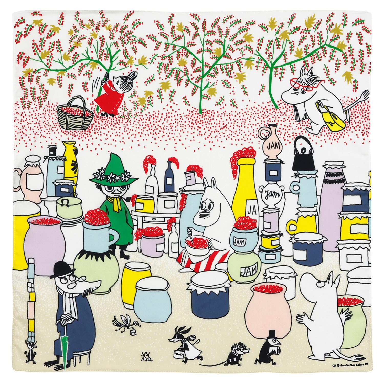 

[Квартальный отчет] Носовой платок 4518156258184 Муми-мама варит варенье Мульти W50 x В50см