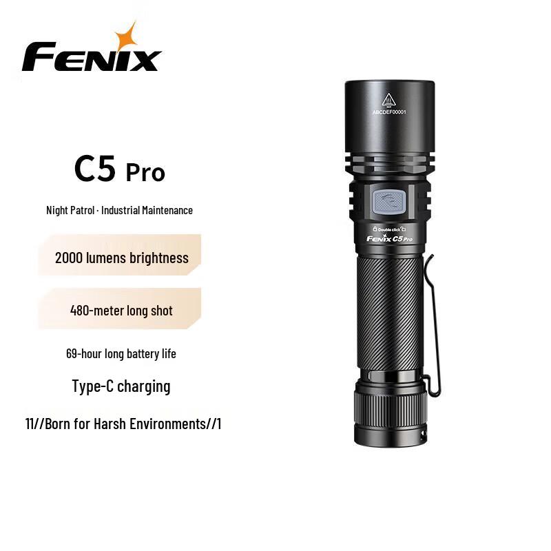 FENIX C5 Pro Rechargeable Flashlight