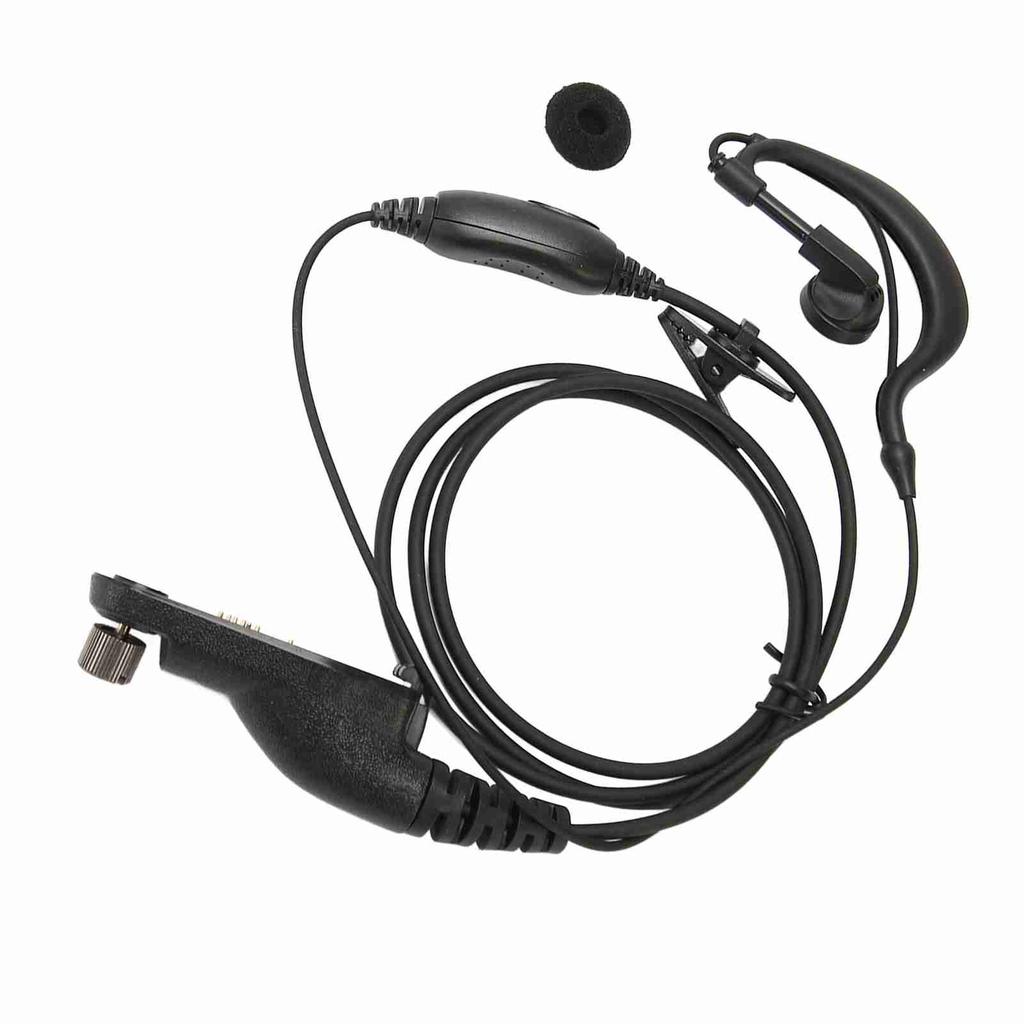 G Shape Headset with PTT Mic Clear Sound Quality 2 Way Radio Earphone for MOTOROLA XPR6000