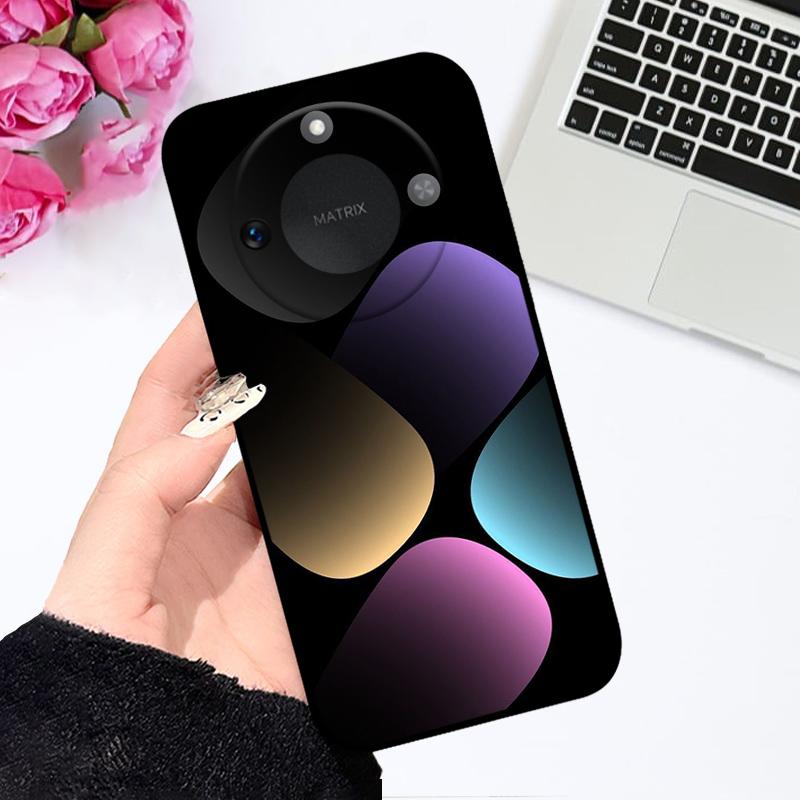 Case For Honor X9c Smart 5G Soft Silicone TPU Phone Cover For Huawei Honor X60 Protective Fundas Bumper Cartoon Color Painted