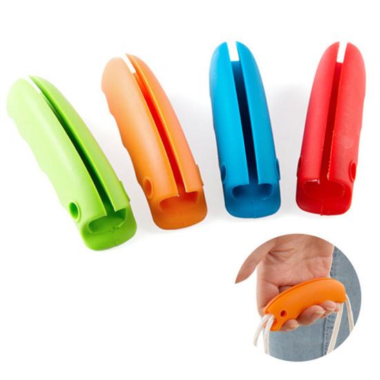 Soft Silicone Bag Carrying Kit Creative Bag Hanging Clip Shopping Kitchen Gadget