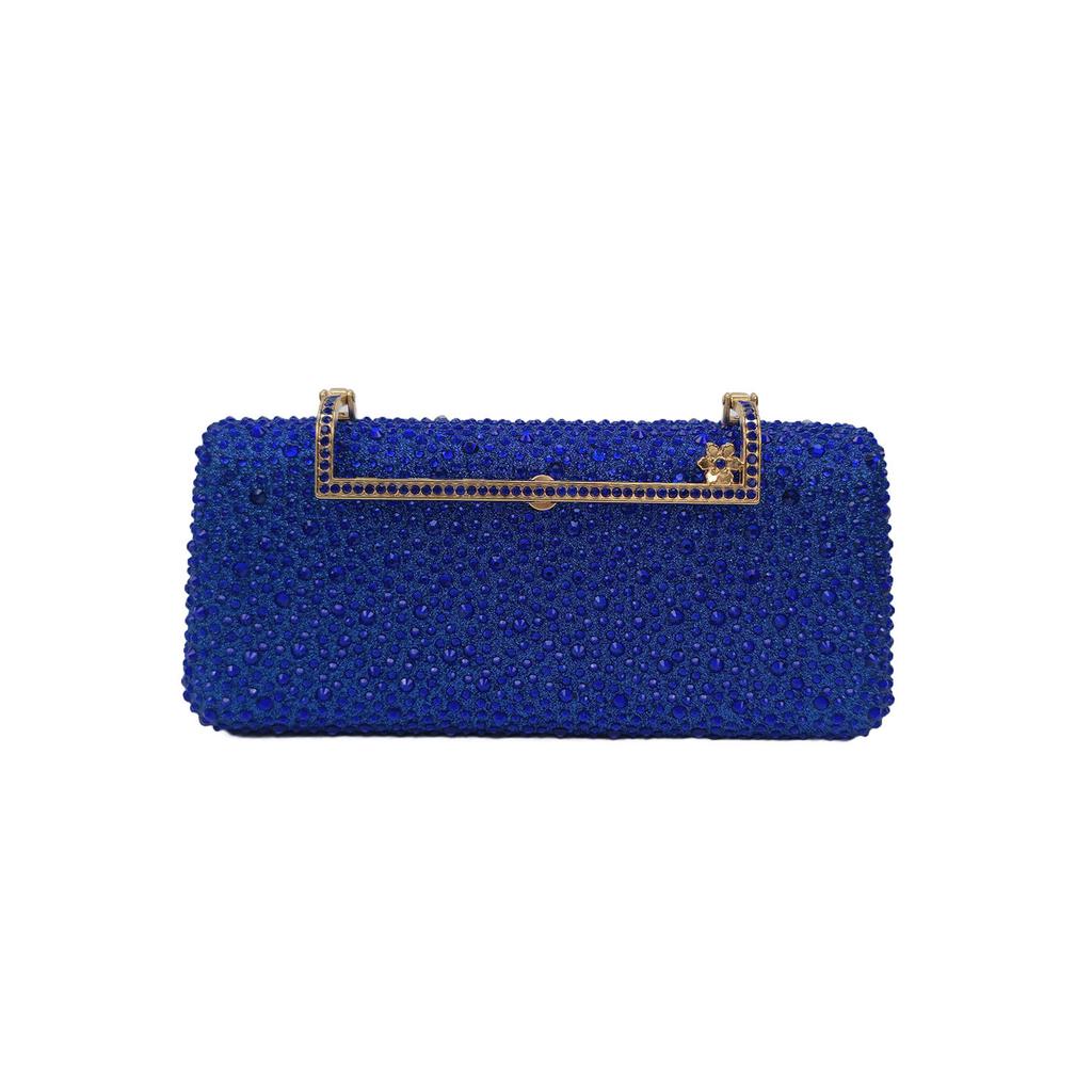 Fashion Wool Diamond Handbag Women's 2026 Spring New Fashion Exquisite Dinner Bag Shoulder Messenger Bag Bag
