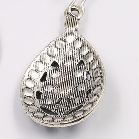 1 pereche de cercei pentru femei în formă de picătură de apă, stil etnic, cercei eleganti, boemia, cu picătură pentru întâlniri