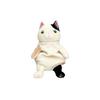 Shinada Global Mochi Series Mochi Neko Mike 10 X 10 X 17cm Plush Cat Animal (Small) MONE-0168M