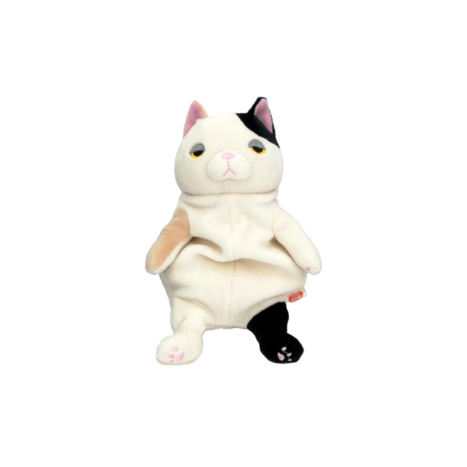 Shinada Global Mochi Series Mochi Neko Mike 10 x 10 x 17cm Plush Cat Animal (Small) MONE-0168M