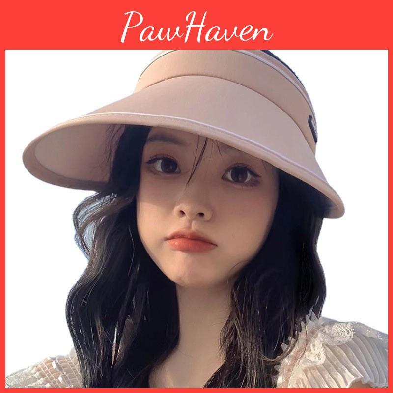 Summer Empty Women Top Hat Large Eave Uv Resistant Sunshade Sun Protection Hat