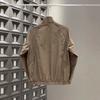 Stand-up Collar Jacket Men's Spring and Autumn Thin Simple Casual Trendy Brand Fashion High-end Coat