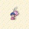 7pcs BTS Cartoon Rose Keychain, All Members' Design Pendant, Celebrity Merchandise Support Charm, ARMY Support Merchandise