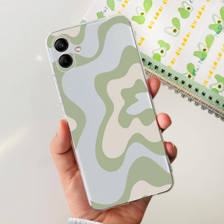 For Samsung Galaxy A05 Case Soft TPU Silicone Coque Fundas For Samsung Galaxy A05s Samsung A05 A05s Bumper Coque Painting Capas