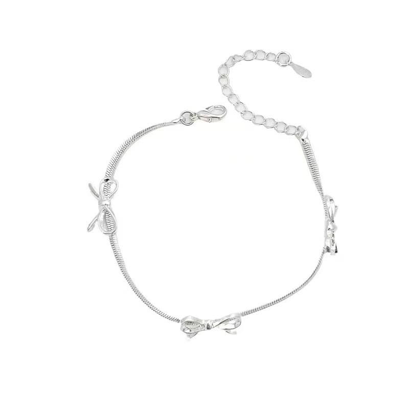 Sophisticated And Beautiful Copper Butterfly Chain Bracelet Sweet And Style Fresh
