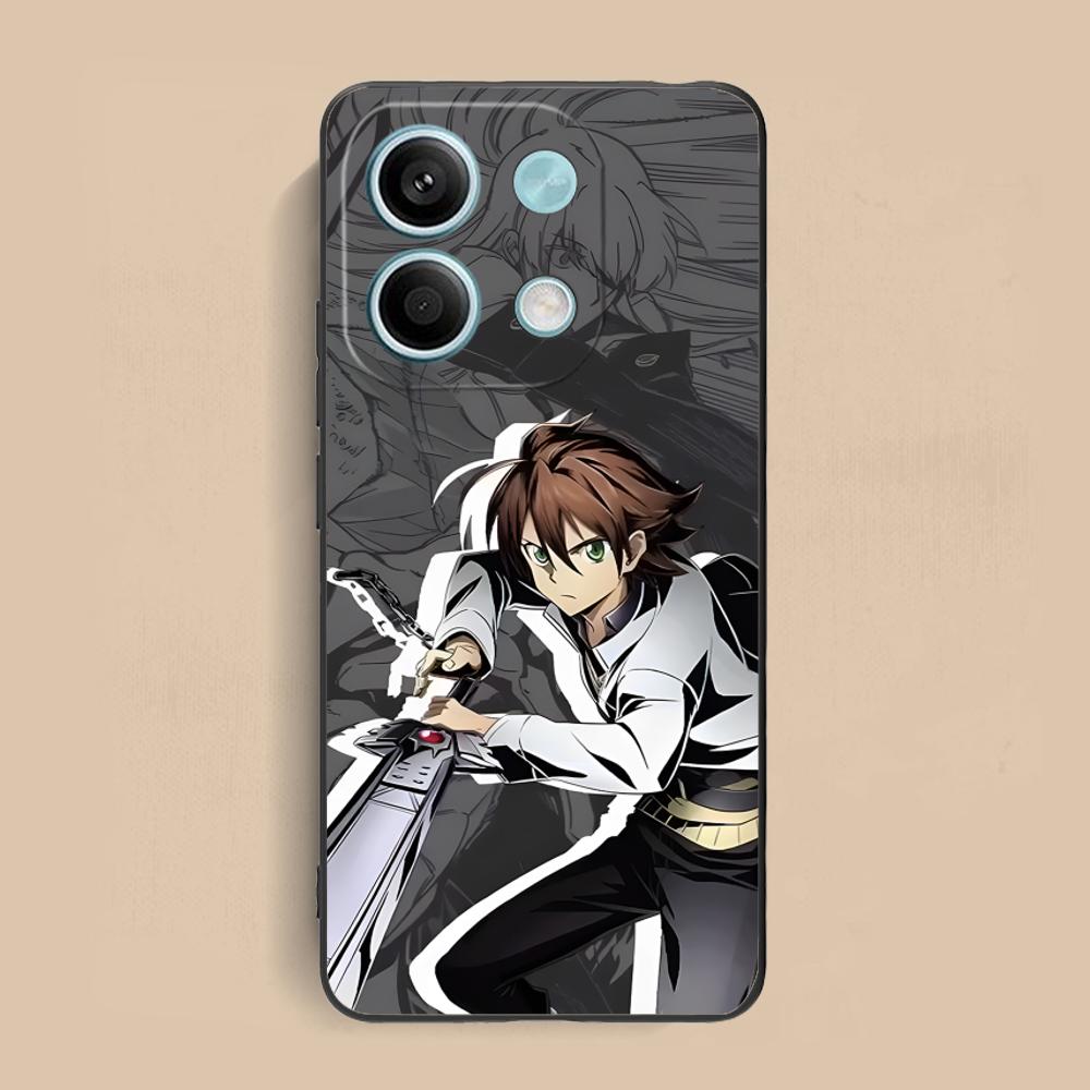 Akame Tatsumi Matte TPU Mobile Phone Case for Xiaomi Redmi Note 14 13 12 11 S Pro Plus 4G 5G Colorful Printing Cover