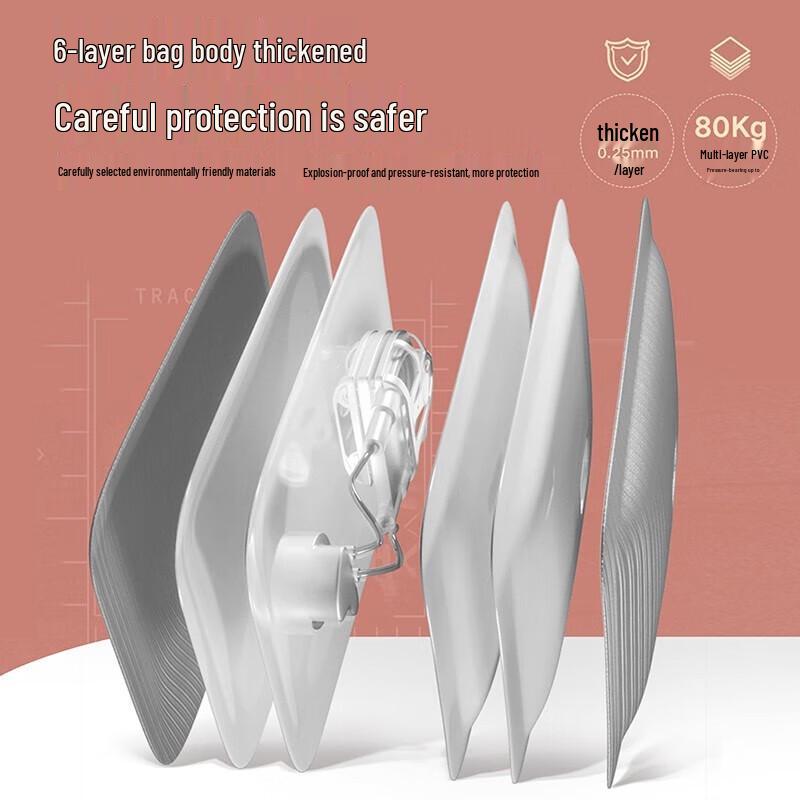 Rainbow Rechargeable Flannel Hot Water Bottle Hand Warmer