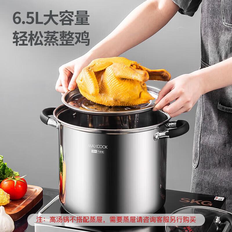 Meichu 304 Stainless Steel Composite Bottom Stockpot