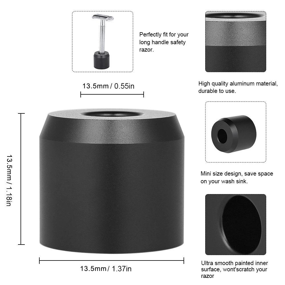 T-Type Men's Vintage Zinc Alloy Safety Razor for Shaving and Hair Removal