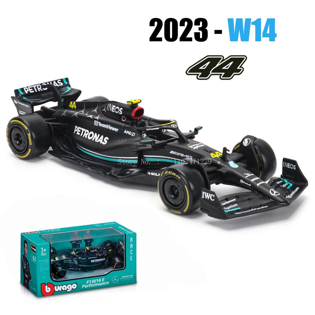 APTJ4 Bburago 1:43 F1 Red Bull Ferrari Mercedes Benz Aston Martin McLaren Alfa Romeo Legierung Luxusauto Druckguss-Automodell Spielzeugserie