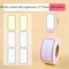 800/500/400pcs roll Colorful Waterproof Self Adhesive Labels Name Tags for Bottles Handwriting Notes Spice Stickers