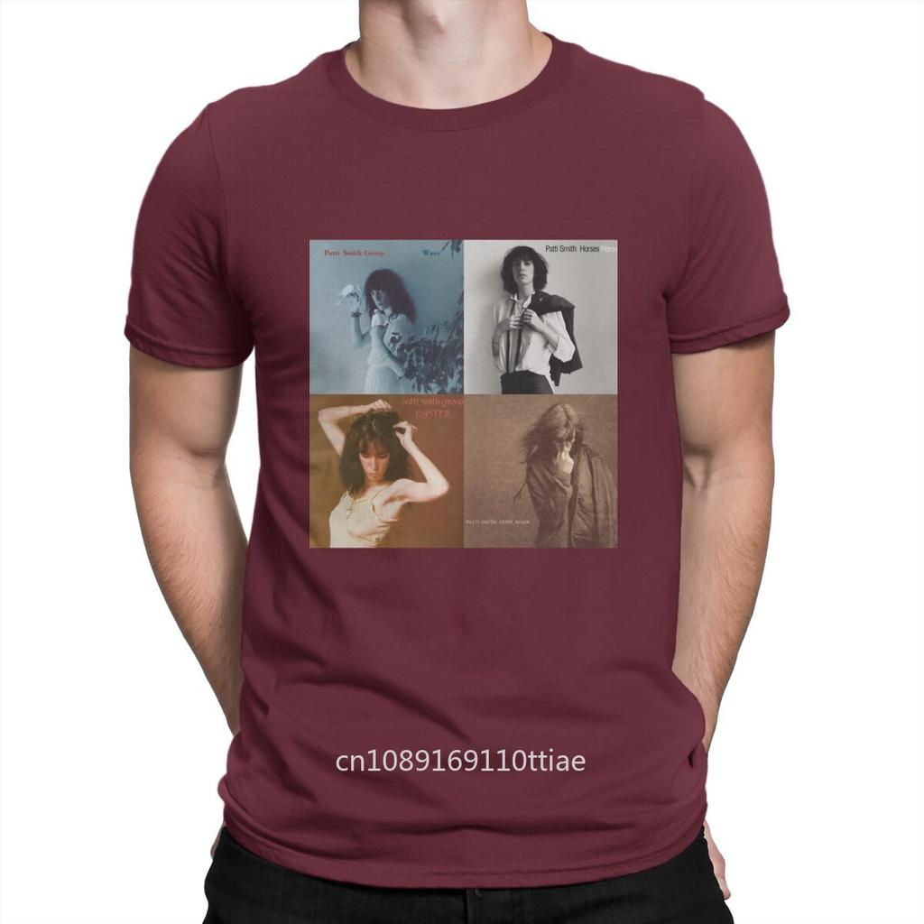 Nuova T-shirt di Patti Smith per Uomo Stagione Quattro Pattyi Girocollo T-shirt Base Hip Hop Regalo Abbigliamento Streetwear