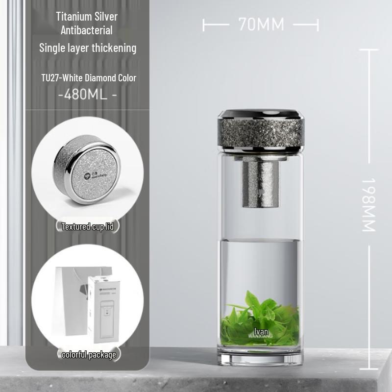 Wànxiàng High Borosilicate Glass Tea Cup