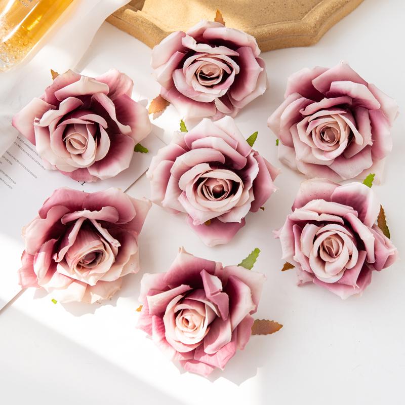 Artificial Flower Silk Rose Wedding Wreath Arch Festival Home Room  Outdoor Decor Wreath Diy Gift Candy Box  Scrapbook Onaments