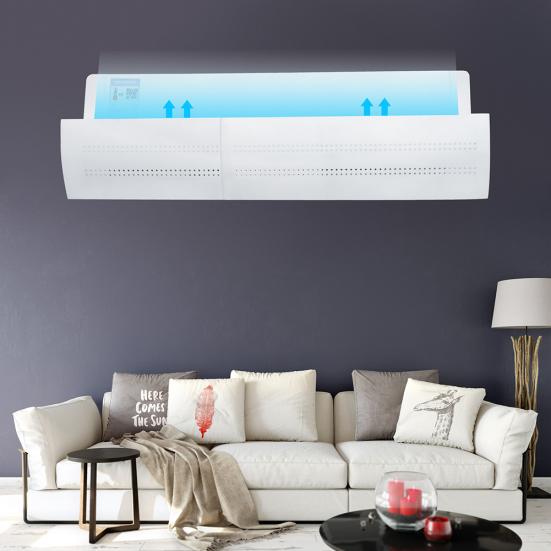 Kondicionér pro domácí kancelář Vítr Univerzální zatahovací vzduchový deflektor Ochranná přepážka