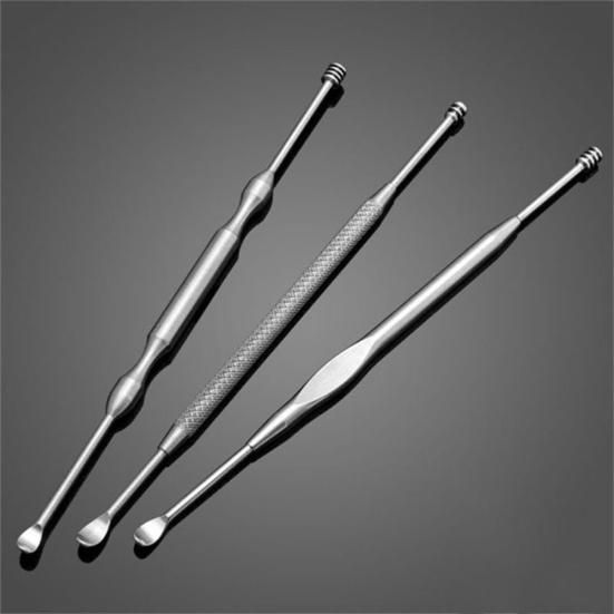 Stainless Steel Earpick Wax Stick Remover Curette Cleaner Ear Pick Tool New