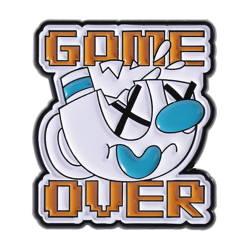 Cartoon Animation Enamel Pins Custom GOOD DAY FOR A SWELL BATTLE Brooches Lapel Badges Clothes Funny Jewelry Gift for Friends