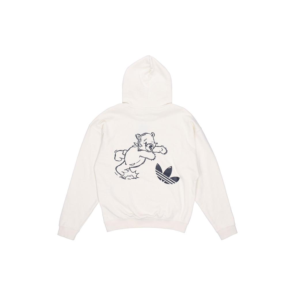 Adidas Originals Trefoil Solid Sport Hoodie Men Tops White HL4110