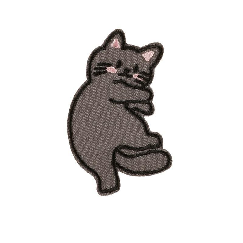 Original Embroidery Label Embroidery Sticker Badge Cartoon Animal Series Clothing Accessories Self-adhesive Patch Cloth Sticker