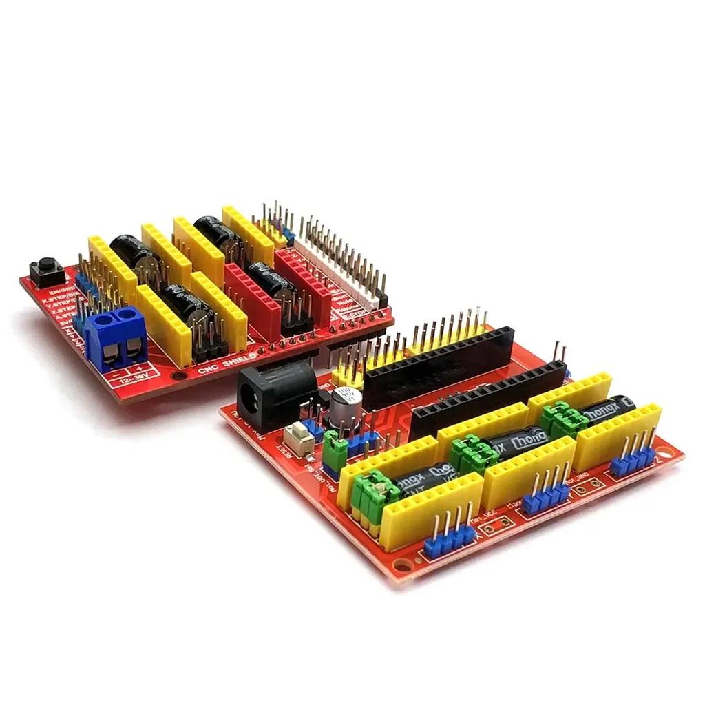 New CNC Shield V4 Shield V3 Engraving Machine 3D Printer A4988 Driver Expansion Board for Arduino Diy Kit