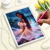Disney Pearl Painting Pocahontas Waterside Streamer Creative Art 5D Pearl Embroidery Cross Stitch Kit Handmade DIY Home and Room Decor Gift