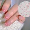 50 Stück Nailart-Dekoration Farbverlauf Liebesherzförmige Nailart-Accessoires