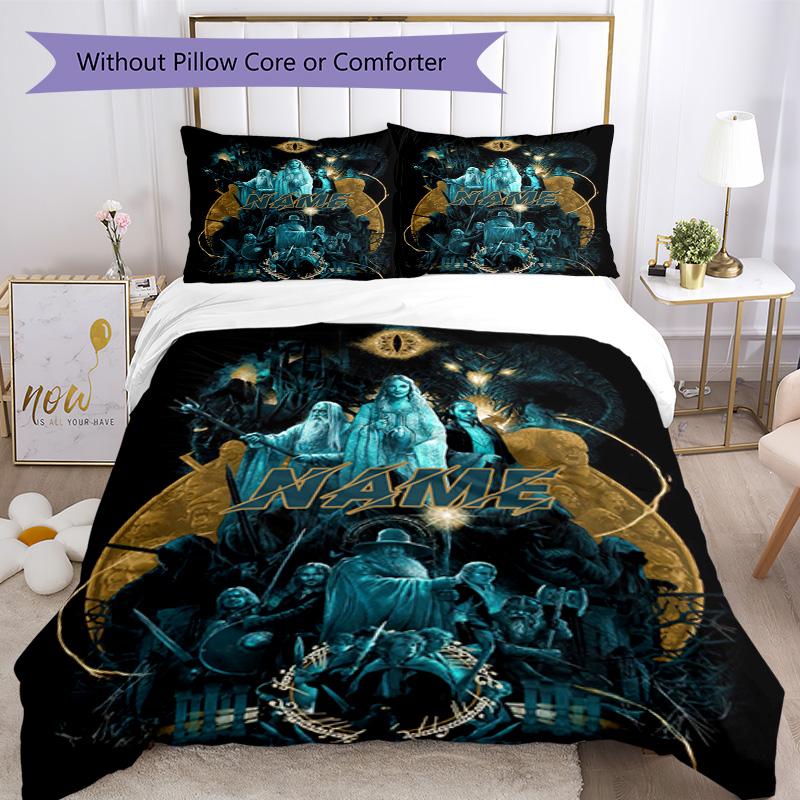 Warner Bros. Movies (6) Customize your name Bedding Set Breathable Duvet Cover with Pillowcases Home Decoration Birthday Gift