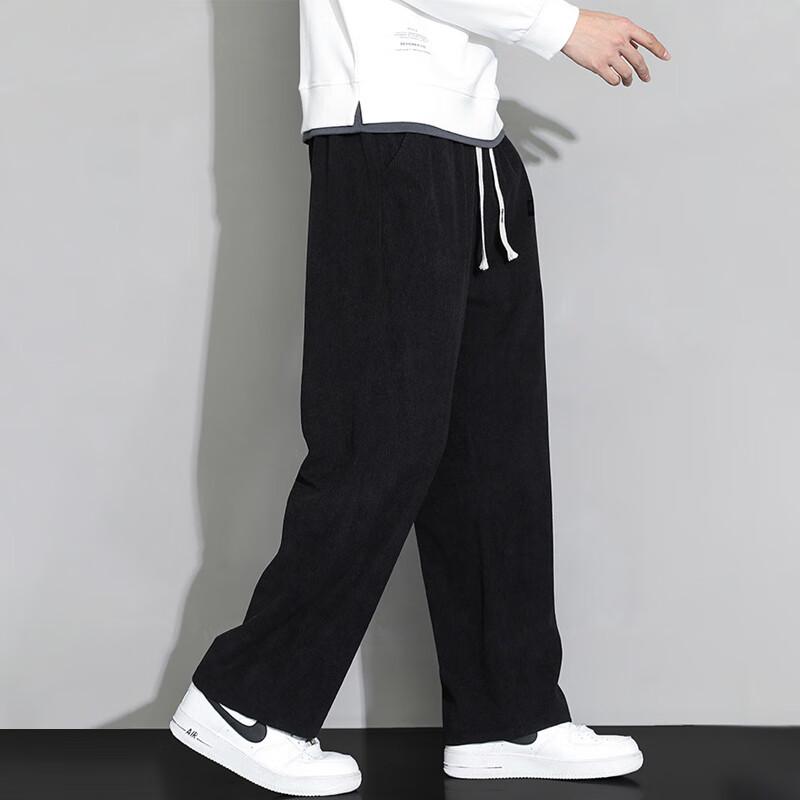 NASA MARVEL Men's Spring/Autumn Loose Straight Leg Casual Sweatpants