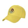 Baseballpet HET ZIT IN MIJN DNA Mexico Vlag Mexicaanse Fans Embleem Coole Fans Wilde Zonneklep Met Klep Verstelbaar Buiten Caps Unisex Dames