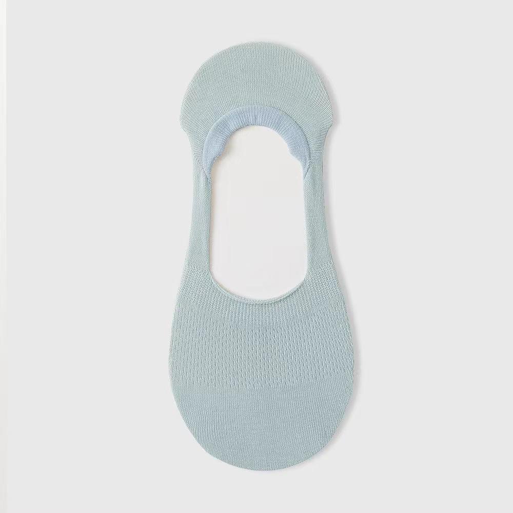 Invisible Cotton Boat Socks with Mesh Design and Silicone Non-Slip, Available In Multiple Colors