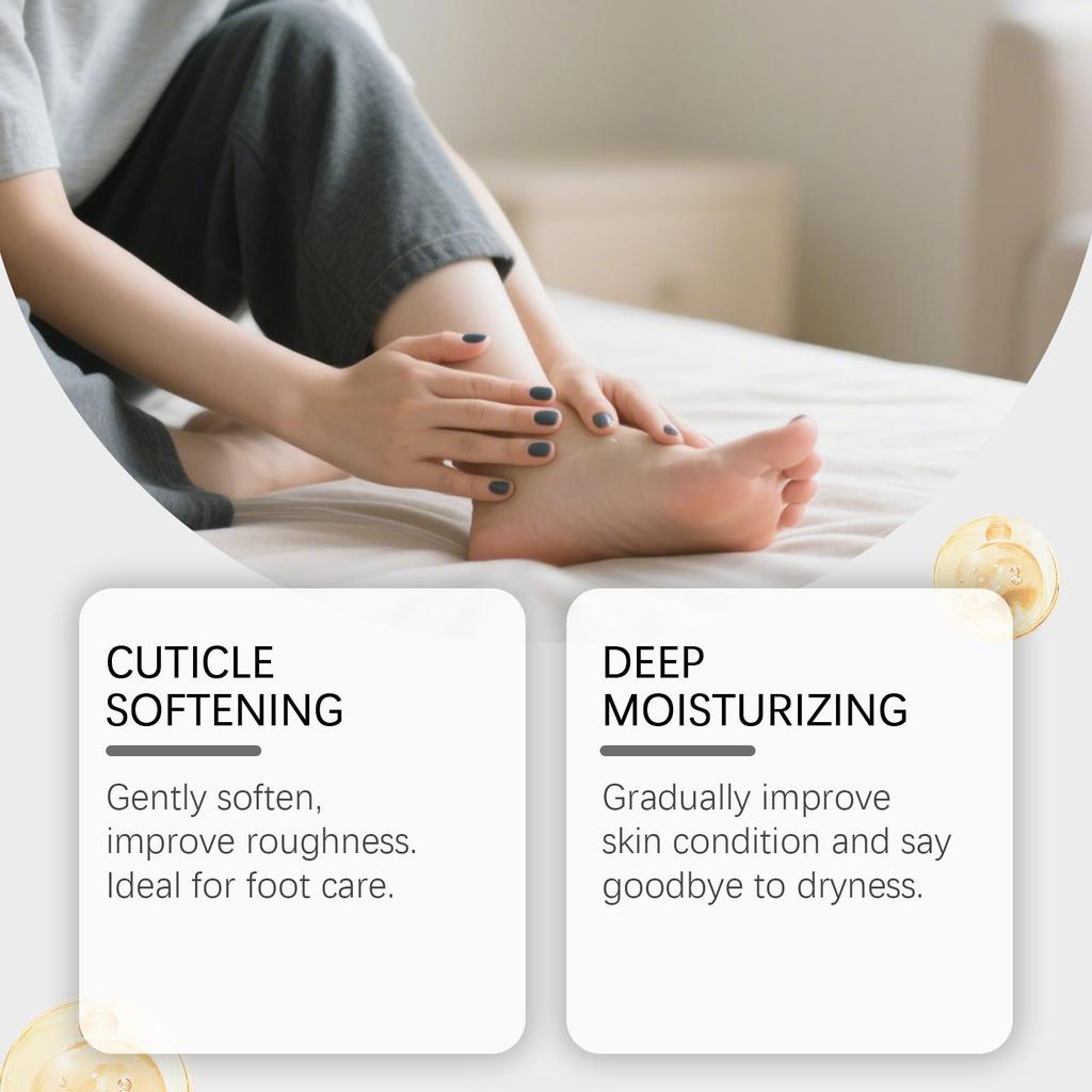 OceAura Moisturizing Hydrating Foot Cream - Enriched with Plant Extracts, Nourishes and Refreshes the Feet