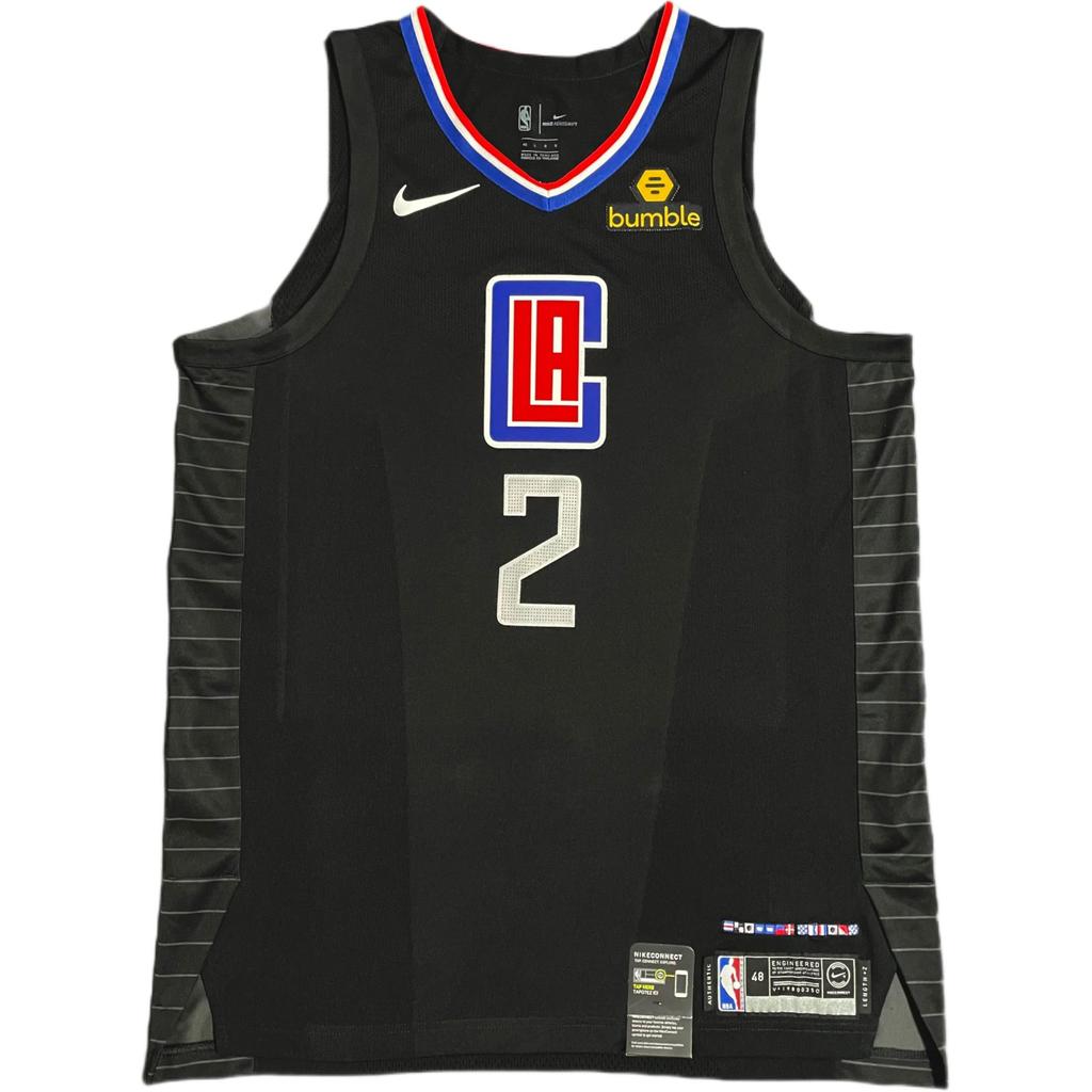 Nike X NBA Collaboration Clippers Alexander Soft Comfortable Versatile Skin-Friendly Basketball Jersey Men Jersey Black AA9732-010