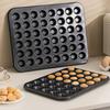 48 Holes Mini Round Muffin Cake Pan Cupcake Mold Non Stick Baking Dishes Carbon Steel Oven Trays Pastry Tool Kitchen Bakeware